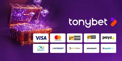 Tonybet Casino payment methods